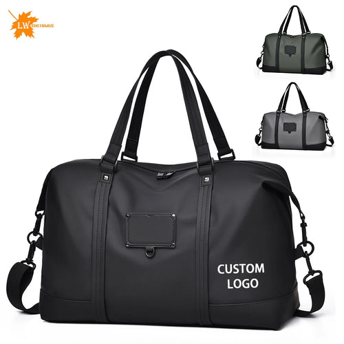 Men's Handheld Fitness Bag Customized Logo Large Capacity Crossbody Swimming Sports Bag Personalized Waterproof Travel Bag
