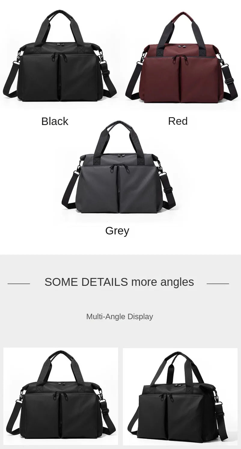 Travel Bag Waterproof Fitness Bag custom logo Outdoor Fitness Portable Bags Yoga Sports Large GYM bag personality customization