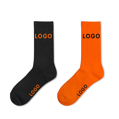 Customized socks for men and women can be customized logo printed embroidery boat socks and stockings.
