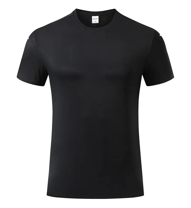 #5111-XIYU Custom LOGO Printed DIY Men's Loose Breathable Plain Short Sleeve Outdoor Cycling Quick Dry Running Fitness T-shirts