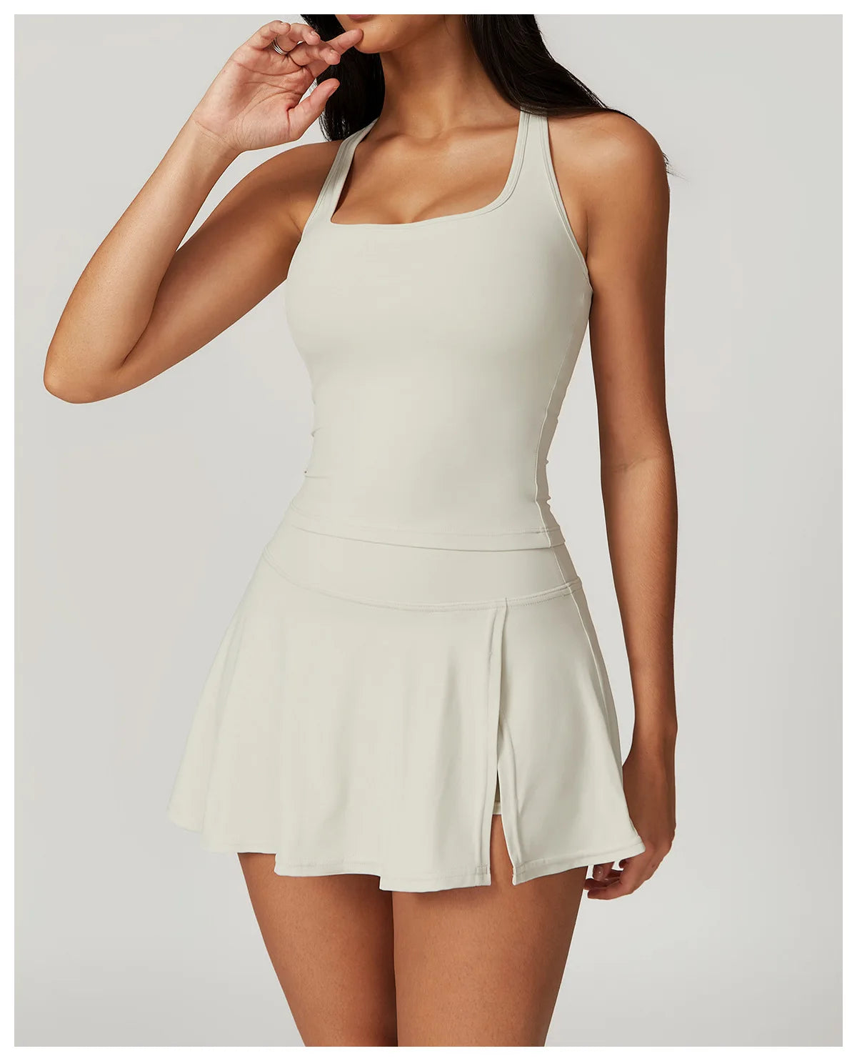 Yoga Short Skirt Women's Golf Tennis Sport Skirt Badminton Fitness Dancing Skirt Quick Dry Comfort Running Leisure Sport Dress
