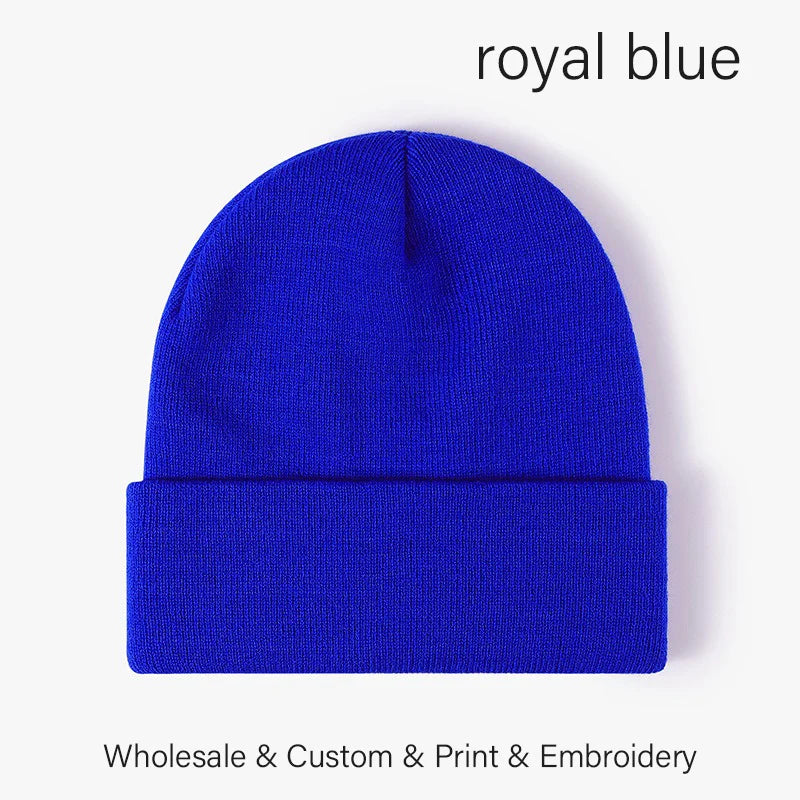 SLECKTON Custom Hat Winter Beanies for Men and Women Embroidery Logo Hats