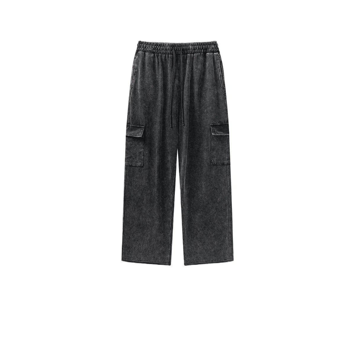 Custom LOGO Men's 358G Spring Summer 100% Cotton New Teen Thin Multi-Pocket American Retro Washing Tooling Casual Couple Pants